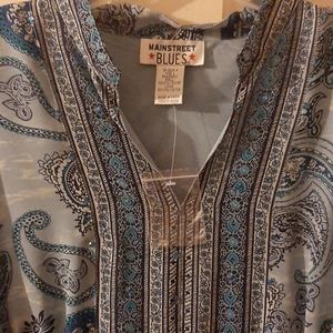 Women Dressy Silk Top